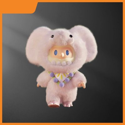 FINDING UNICORN FARMER BOB 粉象兽BOB搪胶毛绒公仔生日礼物女生