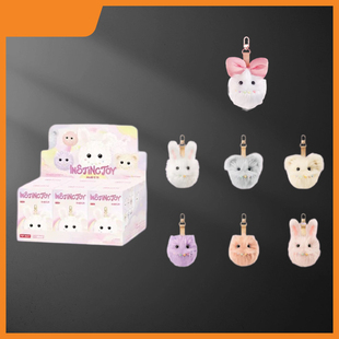 泡泡玛特大久保毛怪INSTINCTOY秘境毛绒盲盒挂件可爱玩具礼物摆件