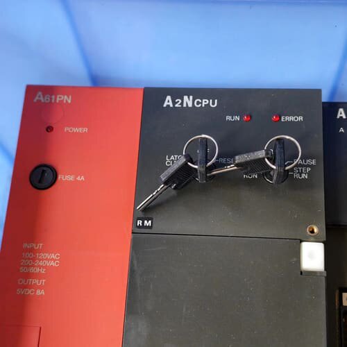 议价PLC一套，A2NCPU+A61P+AX42+AY42+可维修
