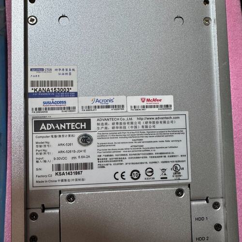 议价研华ARK-5261-5G41E 工业主板成色不可维修