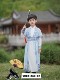 儿童国学服连体长衫 高端中国风唐装 演出服帅气 古装 汉服男童春秋季
