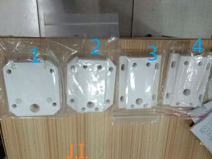 京美陶瓷块 慢走丝美溪机陶瓷板 下机头MX302-1-2-3-4固定绝缘板