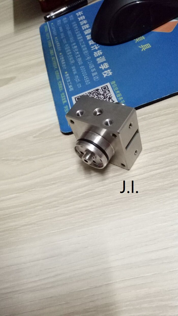 CH701上眼模座 线切割慢走丝配件45 45 52T 庆鸿机上机头眼膜座新