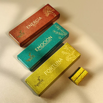 ISPALLA秘鲁圣木香薰棒手工自然清新冥想瑜伽宠物适用slowood线香