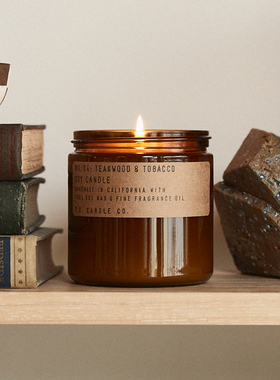 【浓粹香薰蜡烛】pfcandleco加浓香型大豆蜡无烟小众风香薰