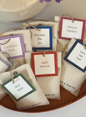 荒朴ROUGH&RAW CO衣橱香挂香熏留香车载衣柜汽车香包送礼推荐留香