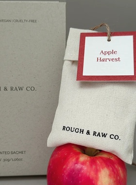 荒朴ROUGH&RAW CO衣橱香挂香熏留香车载衣柜汽车香包送礼苹果丰收