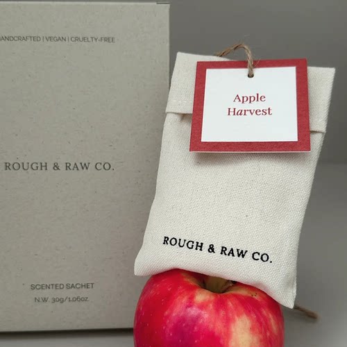 荒朴ROUGH&RAW CO衣橱香挂香熏留香车载衣柜汽车香包送礼苹果丰收