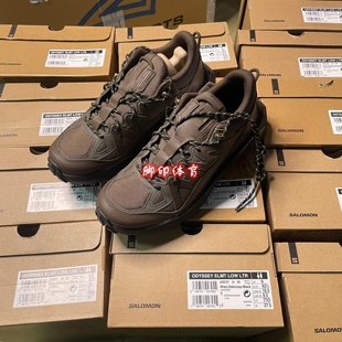 SALOMON萨洛蒙ODYSSEY ELMT LOW LTR耐磨透气轻便低帮棕色476757