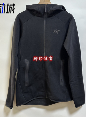 Arcteyx始祖鸟KYANITE HOODY 刺绣logo 保暖透气抓绒连帽外套女款