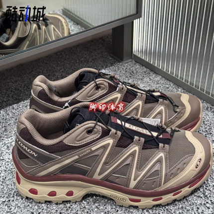 SALOMON萨洛蒙XT-QUEST 男女同款户外登山鞋棕灰色乌梅子酱478850