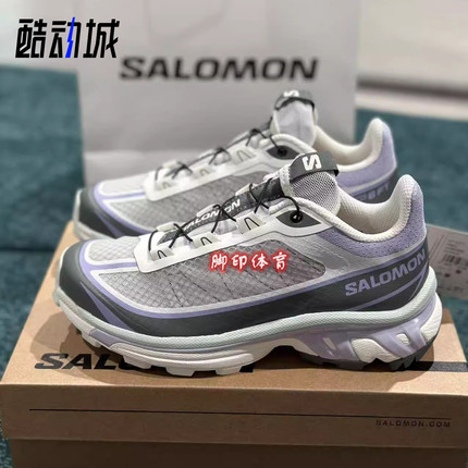 SALOMON萨洛蒙XT-6 FT低帮户外功能鞋 星际蓝/浅冰绿/灰色 478857