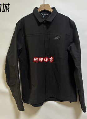 Arcteryx始祖鸟 Cronin Cotton Overshirt 防风防雨翻领衬衫夹克