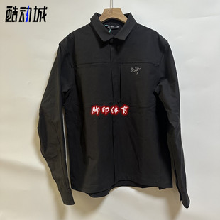 Arcteryx始祖鸟 Cronin Cotton Overshirt 防风防雨翻领衬衫夹克