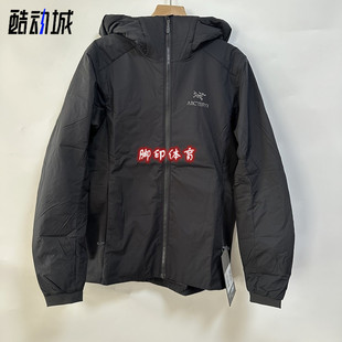 Logo户外防水防风保暖连帽棉服女 Hoody Arcteryx始祖鸟 Atom系列