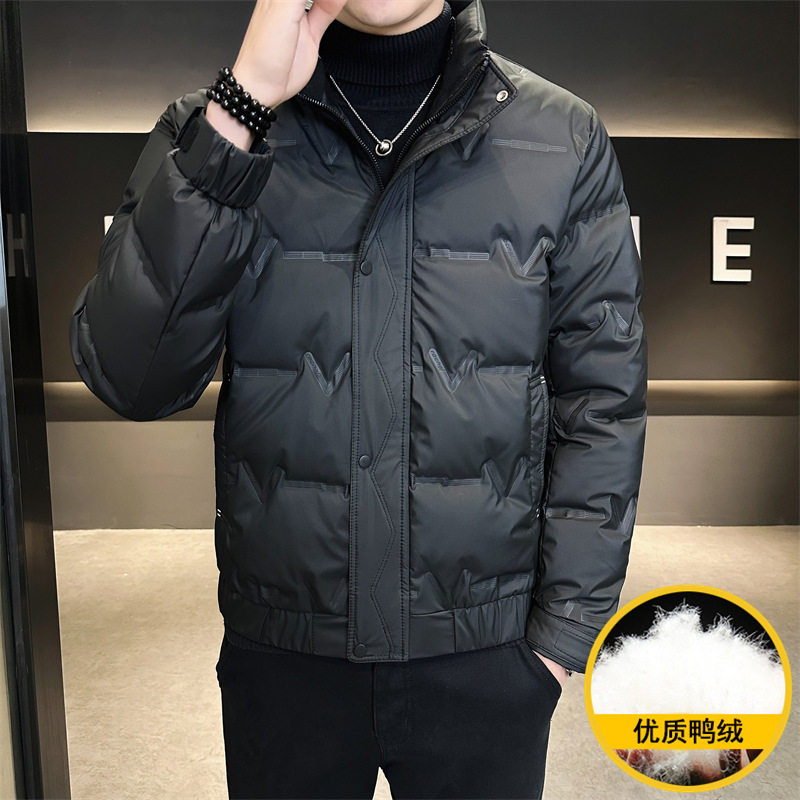 2025秋冬季轻薄羽绒服男士立领时尚百搭男装外套帅气保暖鸭绒外套,男装,羽绒服,淘宝优惠券,粉丝福利购,淘宝优惠卷