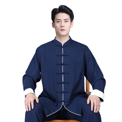 山人运动精品太极服！男士甄选！