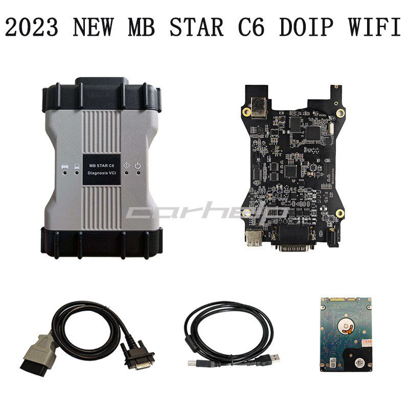 跨境批发 for MB C6 DoIP WiFi Xentry for Benz 汽车故障检测仪