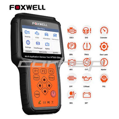Foxwell NT650 Elite OBD2扫描仪EPB DPF SAS TPMS机油保养复位仪