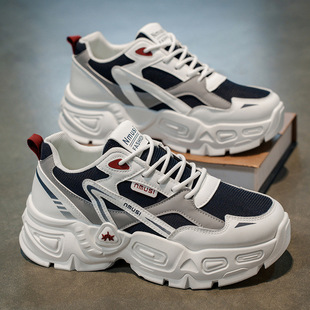 透气潮流百搭厚底运动休闲老爹鞋 网面鞋 男鞋 官方品牌撤柜清仓断码