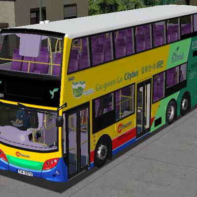 omsi2香港ADL500MMCNWSTHybrid8400加5600混合动力巴士STEAMsteam