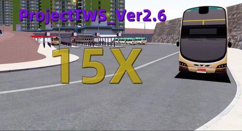 OMSI 2香港地图  ProjectTWS_Ver2.6 15X 慈云山2..6 巴士模拟2