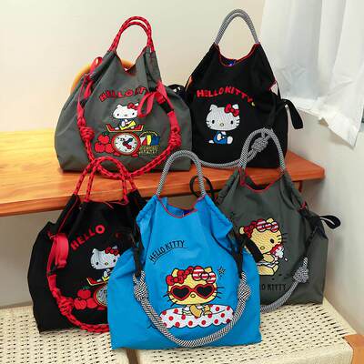 日本正品ballchain刺绣kitty包