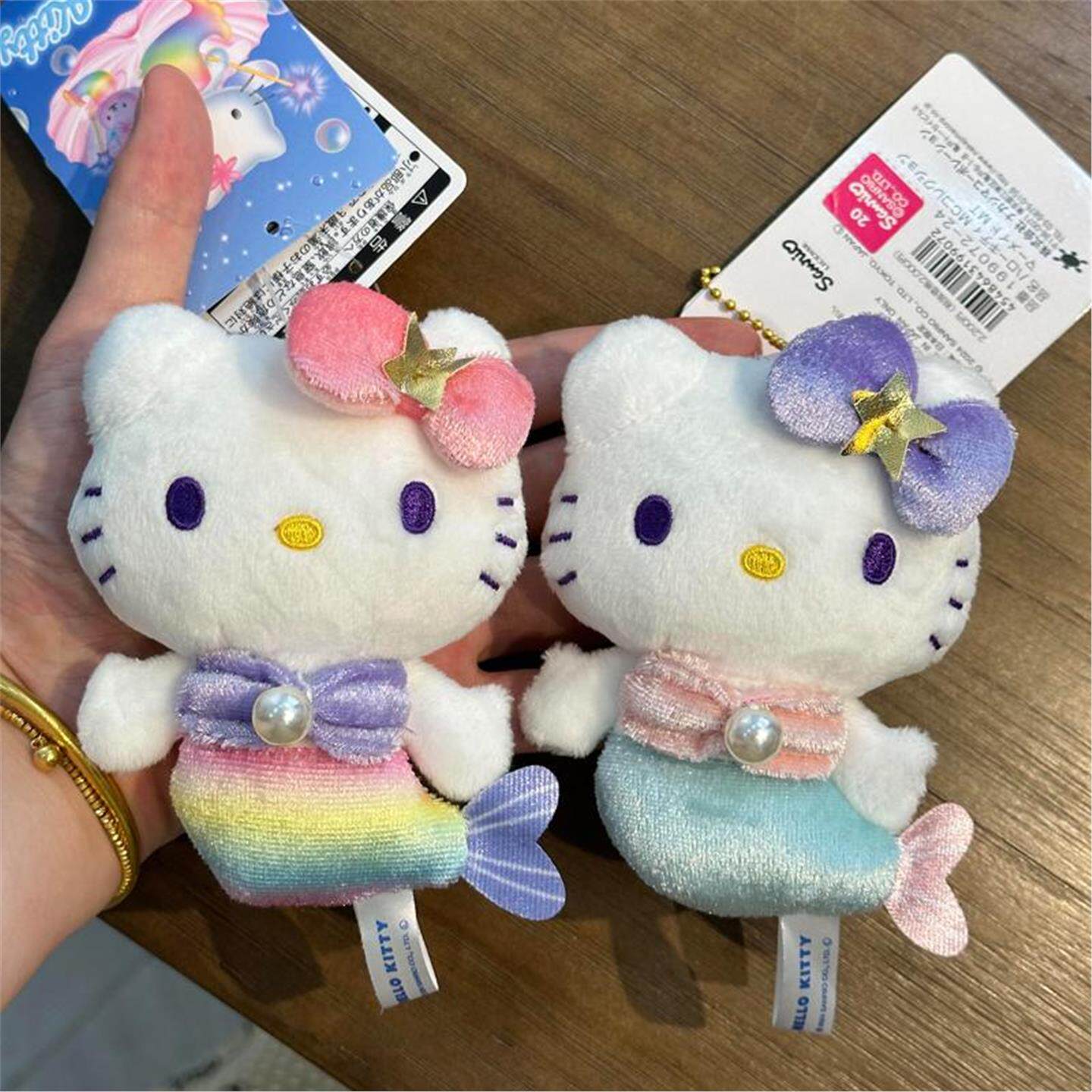 日本正品哈喽kitty美人鱼包挂件