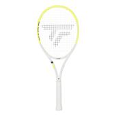 代购 Tecnifibre网球拍舒适轻便易控白色黄色边框已穿弦网球训练