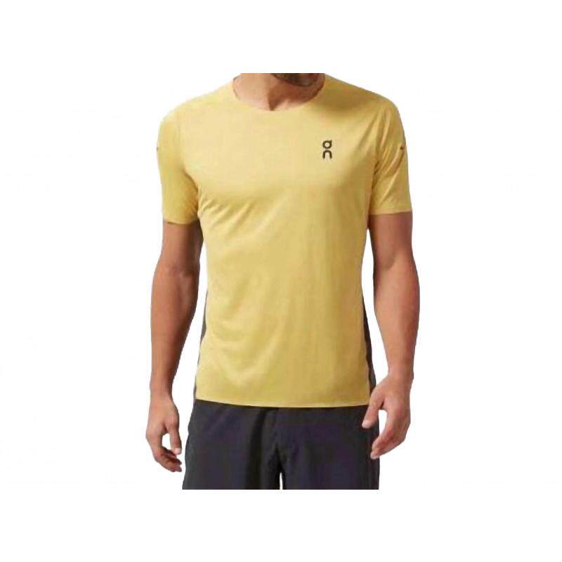 代购ON昂跑男士T恤速干轻盈短袖透气夏季健身运动衫爆款休闲