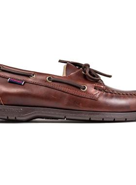 代购代购Sebago仕品高男休闲鞋手缝时尚休闲鞋Endeavor橡胶底船