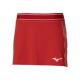 代购 Mizuno美津浓女士网球裙高弹性活动自如贴合身形耐用红色