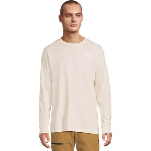 代购THE NORTH FACE北面男士T恤透气吸汗修身日常休闲长袖