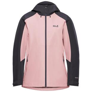 代购 wolfskin狼爪女士冲锋衣防水防风透气户外夹克连帽 Jack