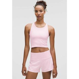 lululemon 露背跑步透氣輕便 修身 露露樂蒙女運動T恤短款