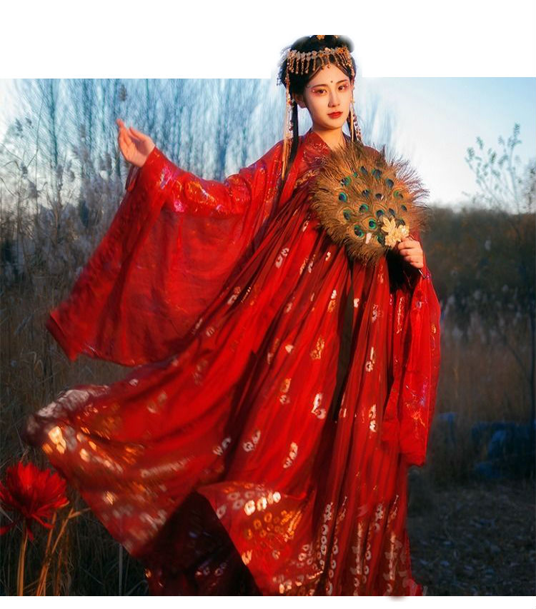 春款汉服正红色烫金花嫁东宫蓉姬齐胸套装女大袖衫超仙6米摆全套在类目 女装/女士精品, 唐装/民族服装/舞台服装, 民族服装/舞台装中 - 来自Buy2taobao.com提供专业的淘宝代购服务