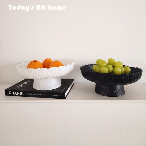 现代极简托盘侘寂果盘