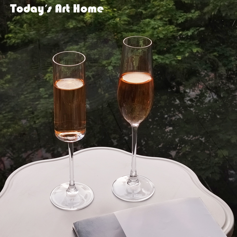 法式高级红酒杯极简高颜值酒杯