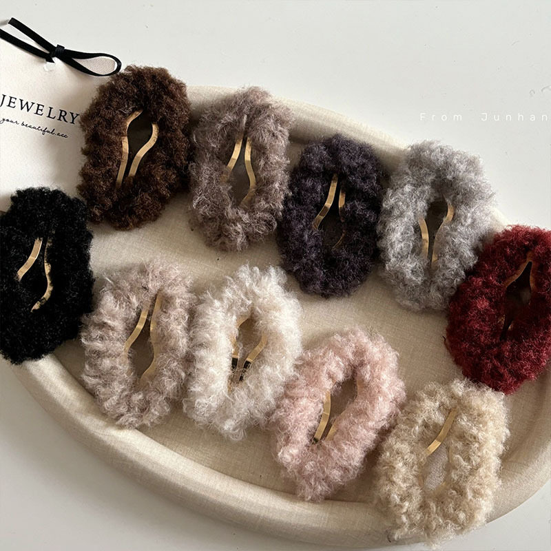 毛绒绒发夹女镂空云朵秋冬后脑勺碎发bb夹侧边刘海夹子头饰发卡,饰品/流行首饰/时尚饰品新,发饰,淘宝优惠券,粉丝福利购,淘宝优惠卷