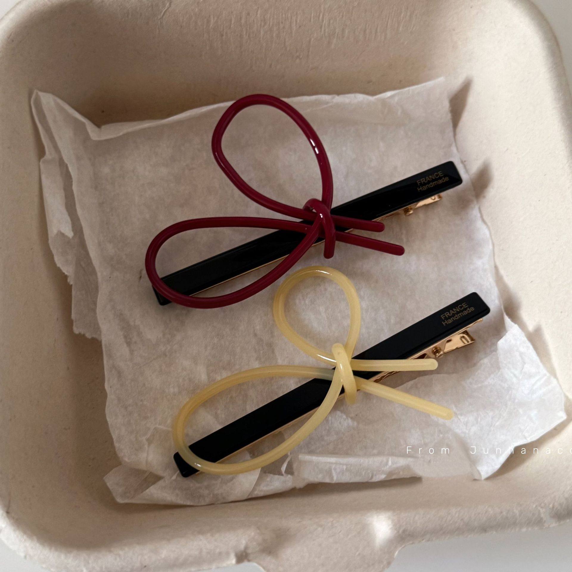 高级感醋酸镂空蝴蝶结鸭嘴夹气质刘海夹子简约小剪刀边夹发夹,饰品/流行首饰/时尚饰品新,发饰,淘宝优惠券,粉丝福利购,淘宝优惠卷