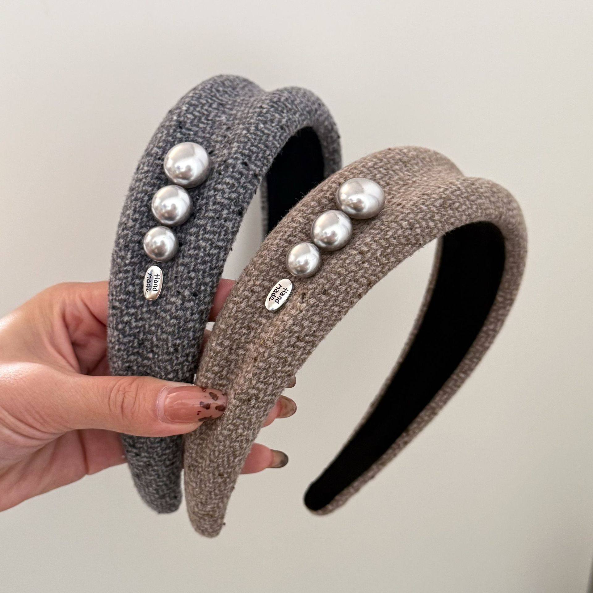 灰色系针织宽边发箍女凹凸设计感头箍洗脸发卡高颅顶头饰,饰品/流行首饰/时尚饰品新,发饰,淘宝优惠券,粉丝福利购,淘宝优惠卷