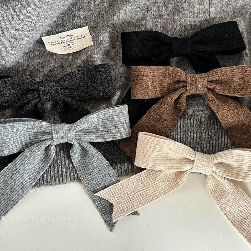 少女飘带蝴蝶结顶夹发夹简约纯色布艺气质弹簧夹法式高级感发饰,饰品/流行首饰/时尚饰品新,发饰,淘宝优惠券,粉丝福利购,淘宝优惠卷