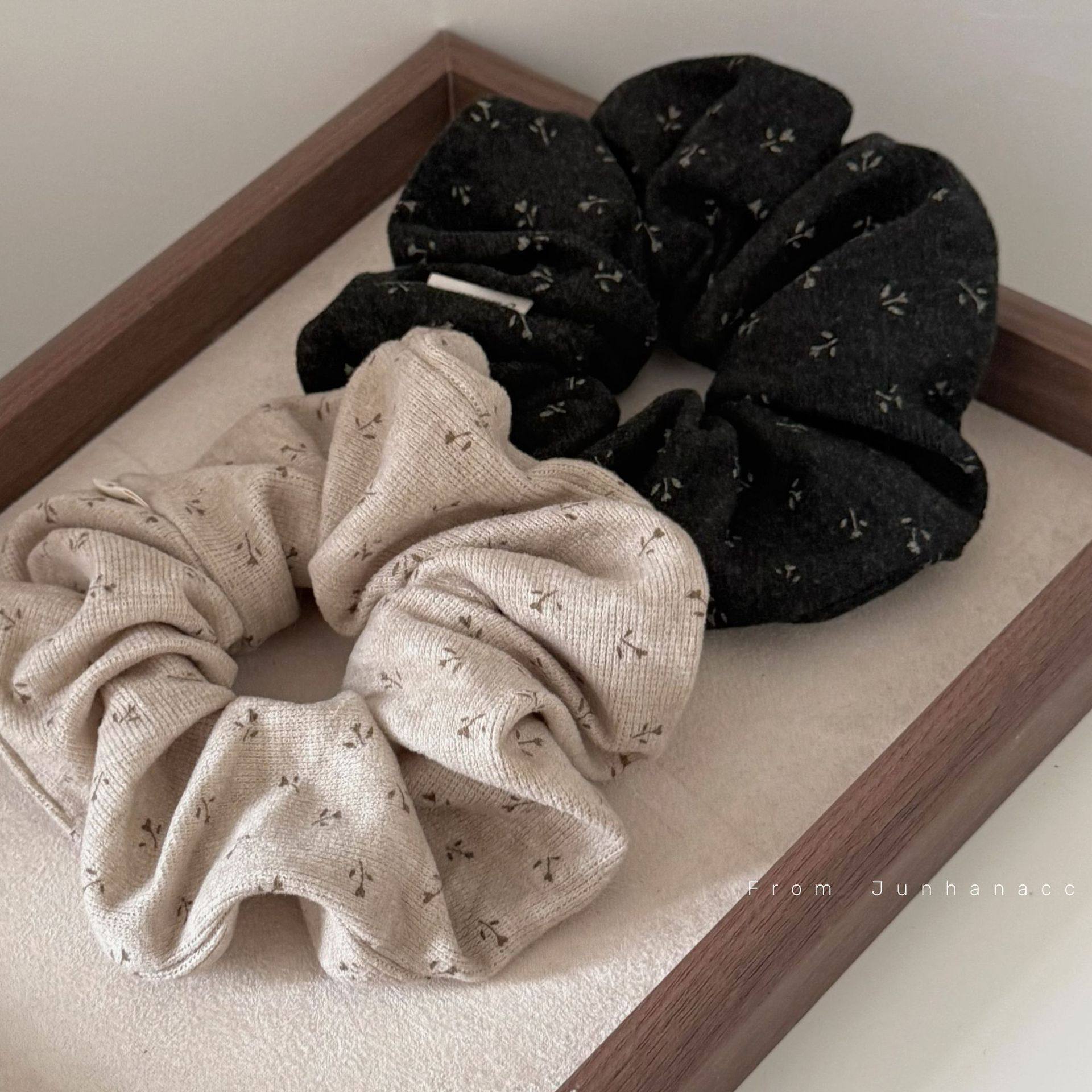 韩系少女碎花针织大肠发圈高级感印花发绳气质马尾皮筋头绳头花,饰品/流行首饰/时尚饰品新,发饰,淘宝优惠券,粉丝福利购,淘宝优惠卷