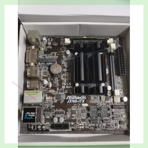 华擎J3160-ITX主板17x17小板成色不错正常使