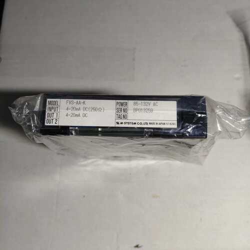 议价M-SYSTEM FVS-AA-K 信号变换器 4-20mA