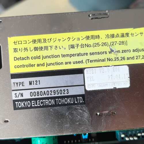 议价TEL半导体温控器 M121型 UXO-9100 F018