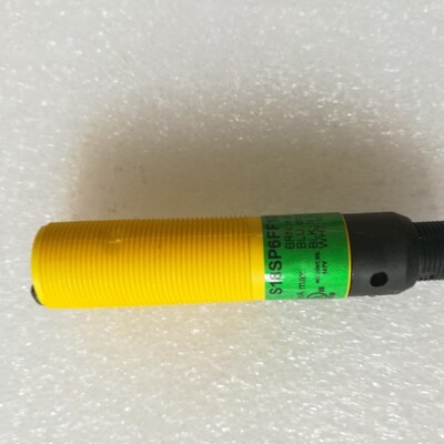 议价a正品BANNER邦纳黄螺纹光电传感器S18SP6FF100Q未使用过