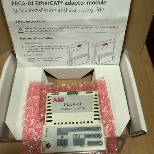 议价FECA-01 正品变频器模块 实图拍摄带装盒和