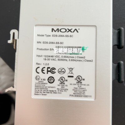议价MOXA EDS-208A-SS-SC