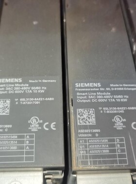 议价6SL3130-6AE21-0AB010kw电源模块s